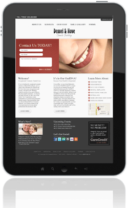 Mobile Websites for Dentists