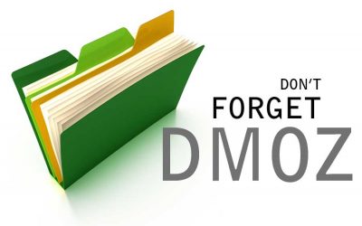 Don’t Forget DMOZ!