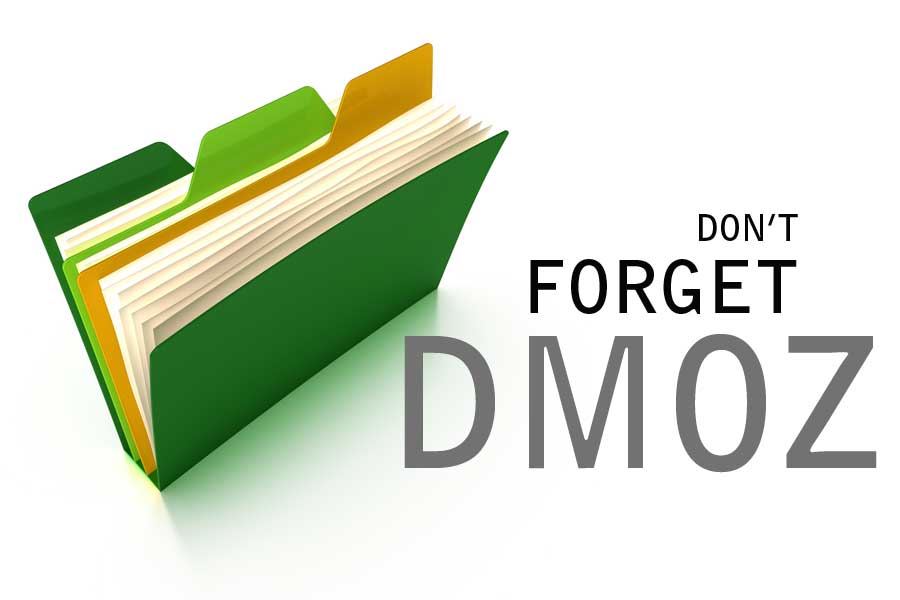 Don’t Forget DMOZ!